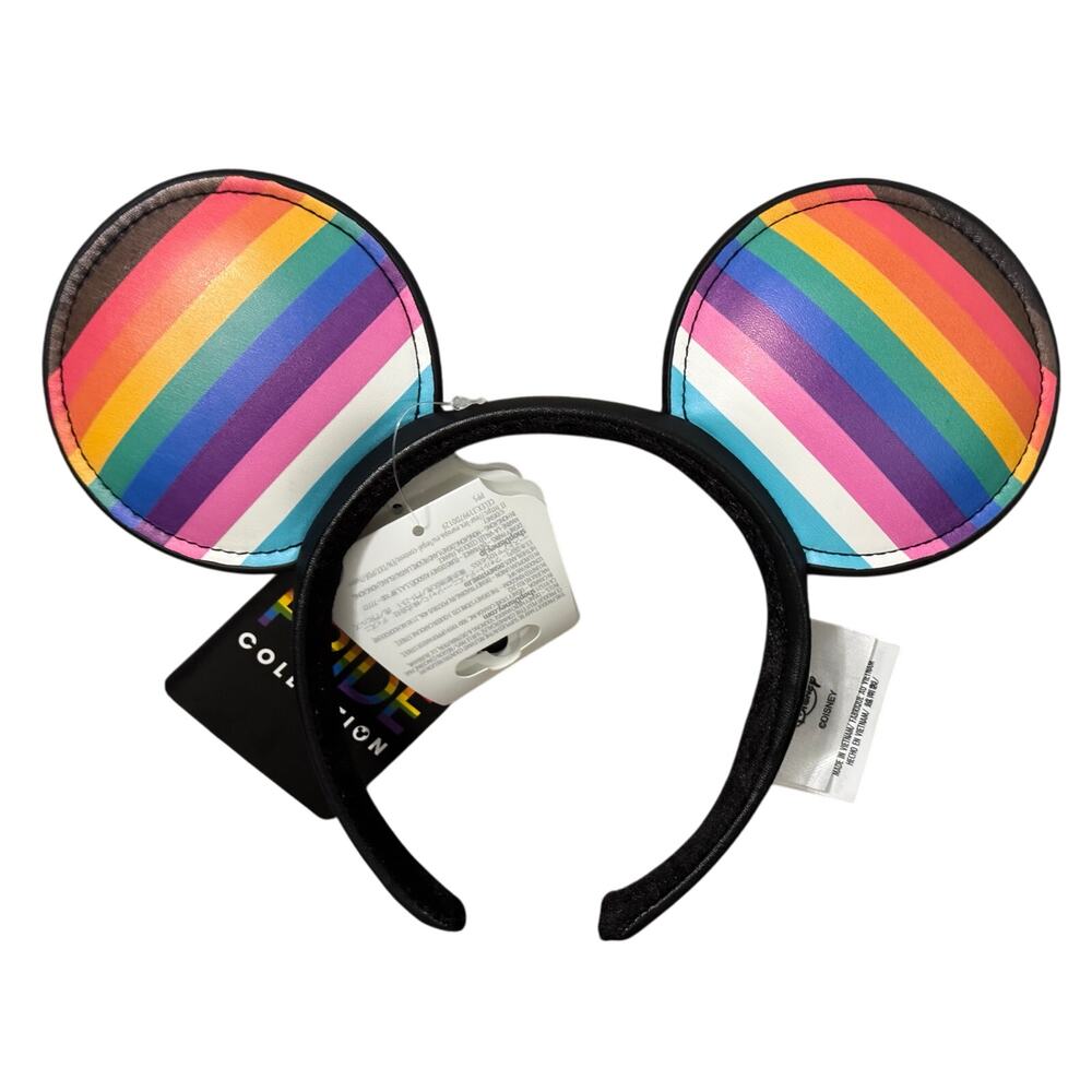 Disney  Mickey Mouse Ears Headband 2023 Rainbow Pride - NEW